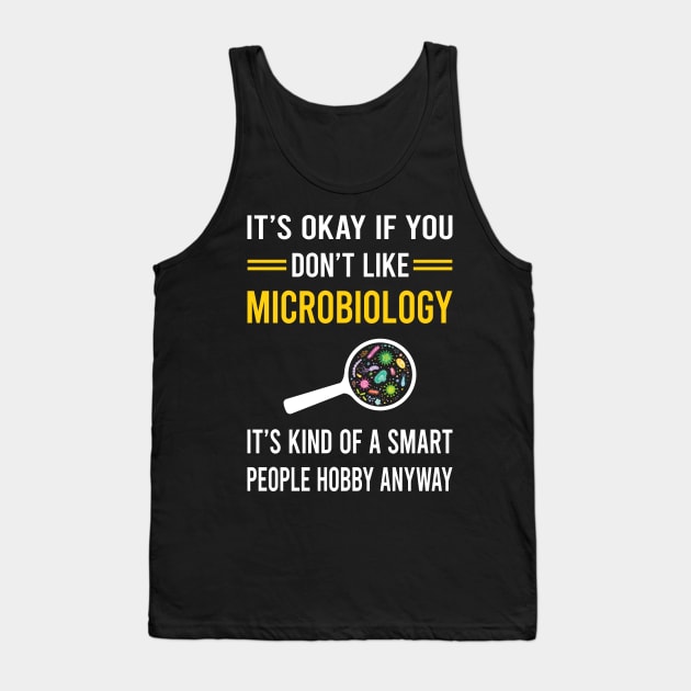 Smart People Hobby Microbiology Microbiologist Tank Top by Good Day